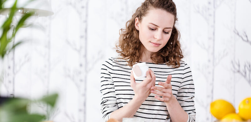 A woman who learned how to review products for money.